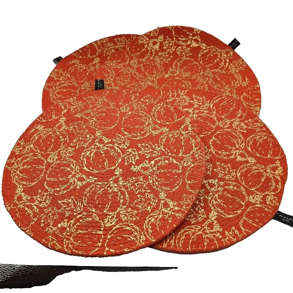 TAHARI Home Set of 4 Round  15